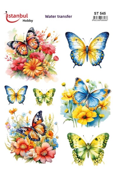 İstanbul Hobi ورق نقل مائي 25×35 سم ST-545