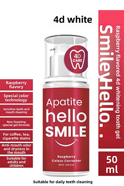 PROCSIN Hello Smile Raspberry Flavored 4D Whitening Teeth Gel