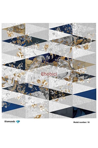 ehobici ورق ديكور نحاسي ماسي 30x30 - 010