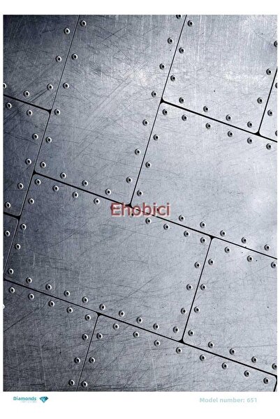 ehobici ورق ديكور نحاسي ماسي - 651