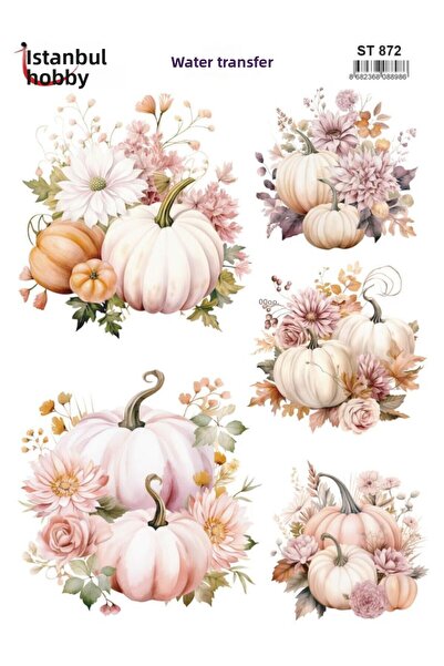 İstanbul Hobi ورق نقل مائي 25×35 سم ST-872