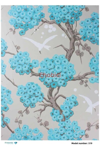 ehobici ورق ديكور نحاسي ماسي - 519