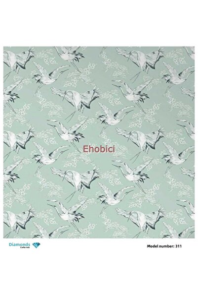 ehobici ورق ديكور نحاسي ماسي - 311 - 30x30