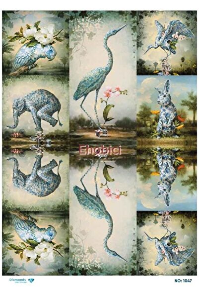 ehobici ورق ديكور نحاسي ماسي - 1047