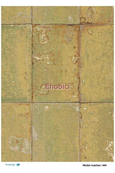 ehobici ورق ديكور نحاسي ماسي - 444