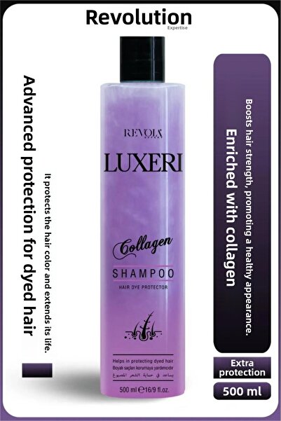 revola شامبو لوكسيري للحماية للشعر المصبوغ 500 مل كولاجين
