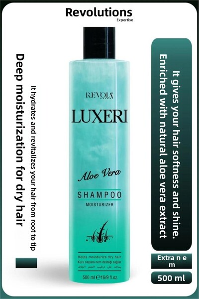 revola Luxeri Shampoo Moisture Support for Dry Hair 500 ml Aloe Vera