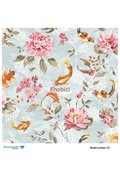 ehobici ورق ديكور نحاسي ماسي - 097 - 30x30
