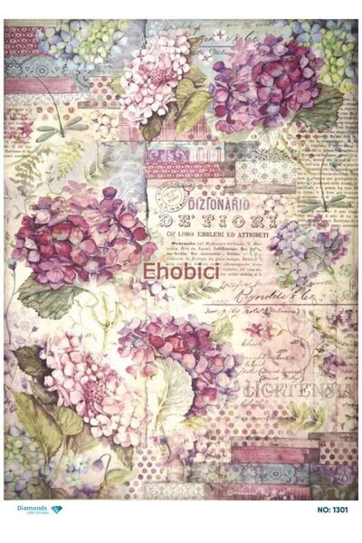 ehobici ورق ديكور نحاسي ماسي - 1301