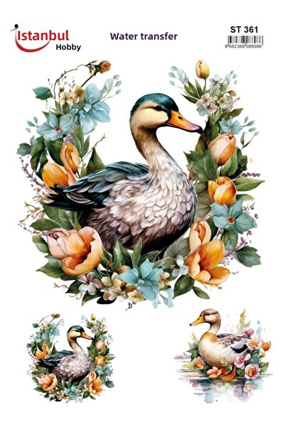 İstanbul Hobi ورق نقل مائي 25×35 سم ST-361