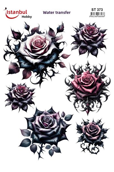 İstanbul Hobi ورق نقل مائي 25×35 سم ST-373