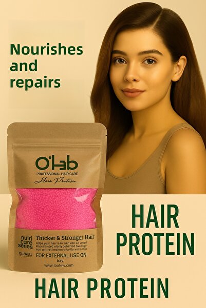 OLAB مجموعة أوبالاب لبروتين الشعر مكونة من 6 قطع