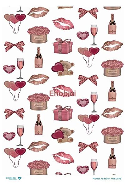 ehobici ورق ديكور نحاسي ماسي - WM-038