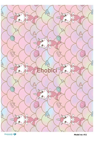 ehobici ورق ديكور من النحاس الماسي - 412