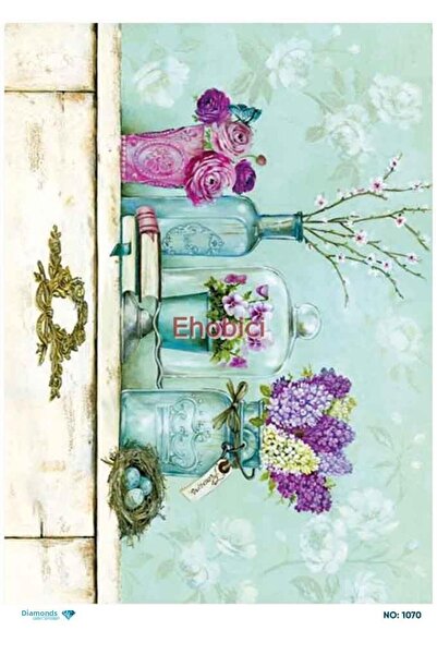 ehobici ورق ديكور نحاسي ماسي - 1070