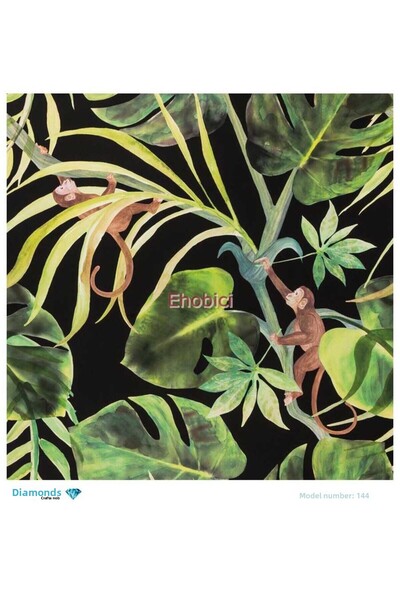 ehobici ورق ديكور نحاسي ماسي - 144 - 30x30