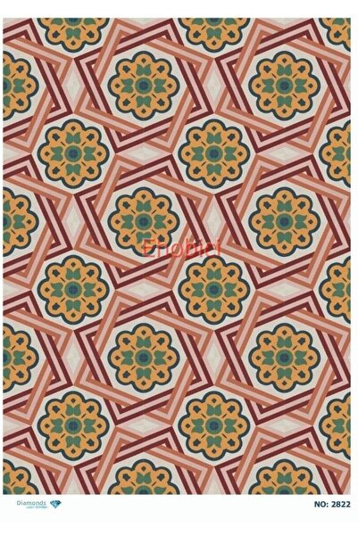 ehobici ورق ديكور نحاسي ماسي - 2822