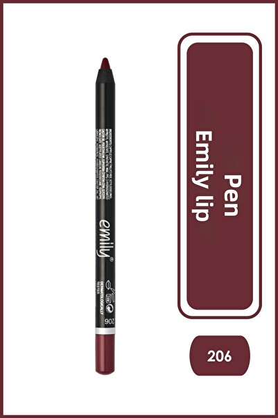 Golden Rose قلم تحديد الشفاه إميلي طويل الأمد 206 1.6 جرام