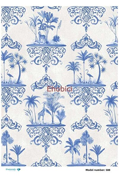 ehobici ورق ديكور نحاسي ماسي - 588