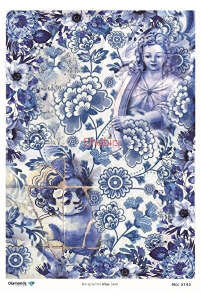 ehobici ورق ديكور من النحاس الماسي - 5145