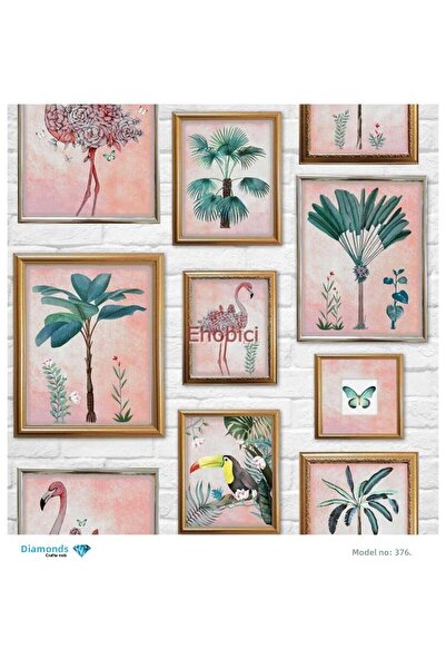 ehobici ورق ديكور نحاسي ماسي - 376 - 30x30