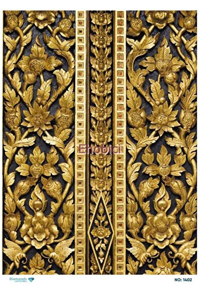 ehobici ورق ديكور نحاسي ماسي - 1402