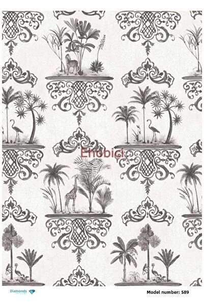 ehobici ورق ديكور نحاسي ماسي - 589