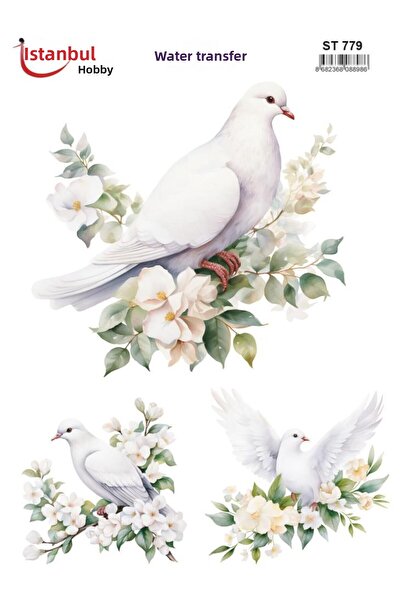 İstanbul Hobi ورق نقل مائي 25x35 سم ST-779