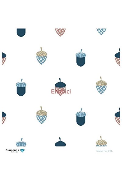 ehobici ورق ديكور نحاسي ماسي - 294 - 30x30