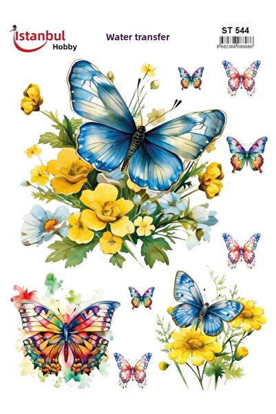 İstanbul Hobi ورق نقل مائي 25×35 سم ST-544