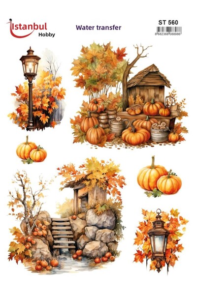 İstanbul Hobi ورق نقل مائي 25×35 سم ST-560