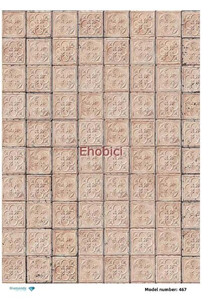 ehobici ورق ديكور من النحاس الماسي - 467