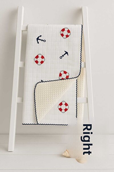 Baharda Nova 100% Cotton Double Layer Muslin Baby Blanket Cover Pique