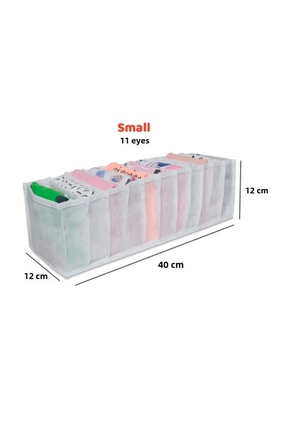 Yeşil Home Accordion Drawer Organizer with Compartments Organizer Mini