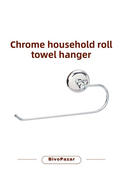 Palex Chrome Household Roll Towel Paper Hanger