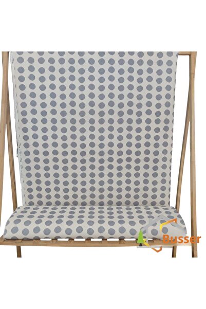 DÜŞLER EV TEKSTİLİ Polka Dot Water and Stain Repellent Panama Linen Duck Fabric Cloth