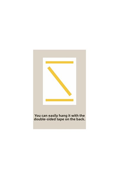 Yönline 2Pcs A4 Orange Document Certificate Frame Self-Adhesive Easy to Replace Foil