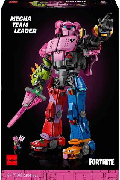 LEGO ®   Fortnite ®   Meka Team Leader 77078 - Collectible Figure Building Kit for Adults (2503P)
