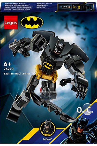 LEGO ® DC Batman Mech Armour Super-Hero 76270 Building Set for 6+ Year Old Kids (140 Pieces)