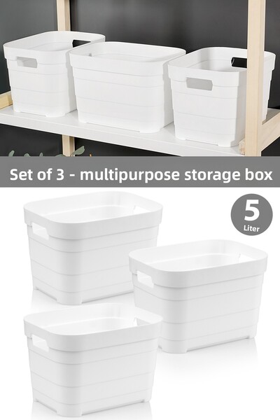 Meleni Home 3 cutii de depozitare piramidale decorative - Organizator pentru ...