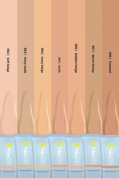 Flormar Sun Lovers Moisturizing Effect & Natural Finish Tinted Sunscreen Spf50-003 Ivory Nude