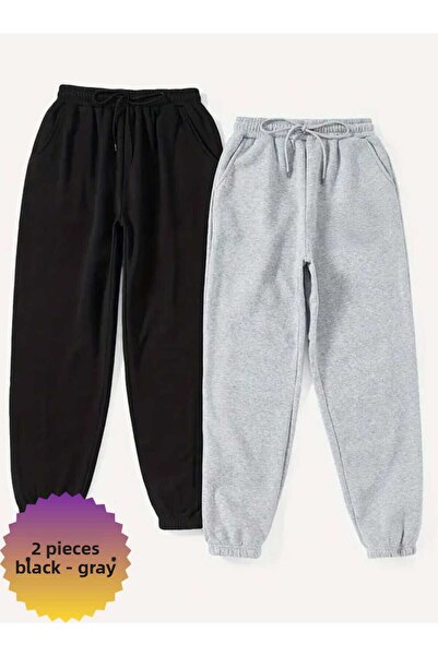 JustBS Pantaloni de trening unisex pentru copii, 2 piese