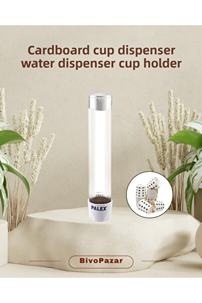 Palex Water Dispenser Cup Holder - Cardboard Cup Holder + 50 Cups