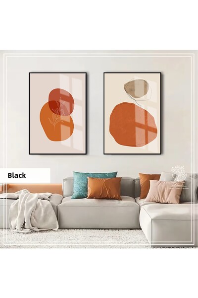 Harikabirev Hari̇kabi̇rev | Orange-Brown Color Bohemian Plant Combination 01 ...