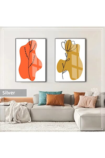 Harikabirev HARİKABİREV | COMBINAT DE FLORI BOHEME DE CULOARE PORTOCALIE 01 |...