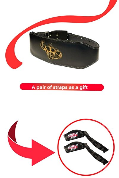 MUSCLE PRO حزام الوزن العالمي (للجنسين/120 سم) وحزام الوزن