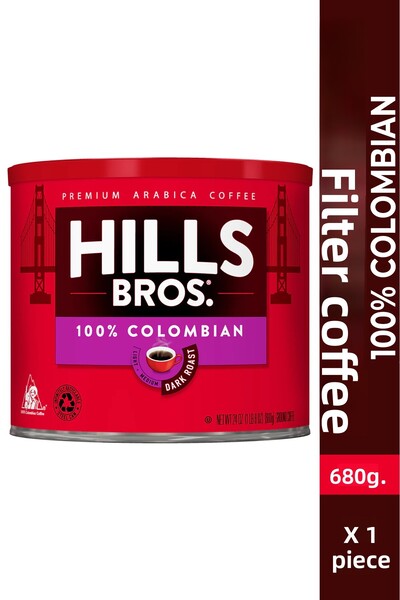3KA هيلز بروس 100% قهوة كولومبية مفلترة 680 جرام