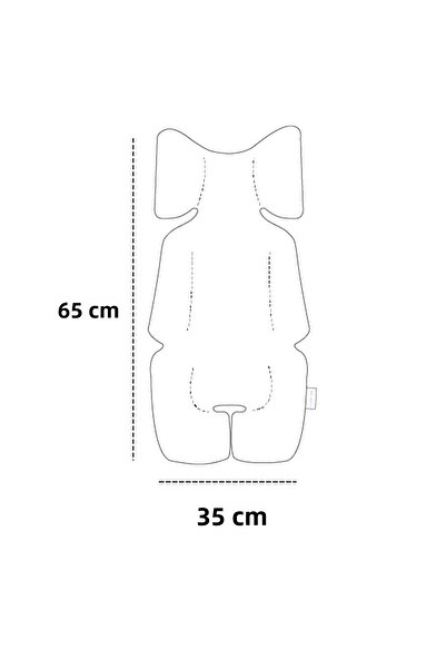 Atelier Babbi 100% Cotton Stroller Cushion - Funfair