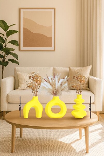 Minima Art Studio Σετ 3 βάζων 15 εκ. (ΜΕΓΑΛΟ ΜΕΓΕΘΟΣ) σε σκανδιναβικό στυλ Bo...