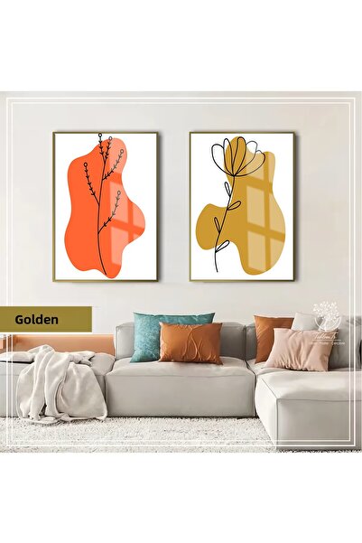 Harikabirev HARİKABİREV | COMBINAT DE FLORI BOHEME DE CULOARE PORTOCALIE 01 |...